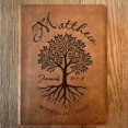 thumbnail image 6 of Personalized NASB Wide Margin Bible, Rooted in Christ Tree Design, Custom Name Engraved, Christian Gift, Bible Gifts, 6 of 9