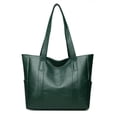thumbnail image 1 of Monederos para mujer Monederos y bolsos Bolso grande de hombro para mujerVerde oscuro, 1 of 5