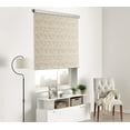 thumbnail image 3 of Brielle Home Distressed Jacquard Cordless Roller Shade, 3 of 4