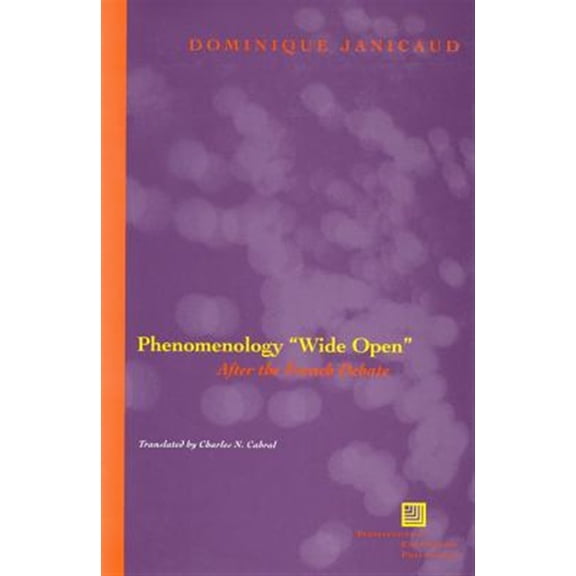 Pre-Owned Phenomenology "Wide Open" : After the French Debate
