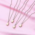 thumbnail image 5 of 4Pieces/set Magnet Stone BFF Friendship Heart Pendant Chain Choker Necklace--Gold color-Product code 32153 Gold color, 5 of 5