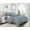 Blue, variant on Swift Home Diamond Textured Soft Touch Duvet Cover Set, All Season Bedding with Zipper Closure, Includes Pillow Shams, Full/Queen, White
