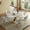 Gold Base+oval Top, variant on Montary 9 Piece Modern Dining Table Set of 8, Round 59" D Faux Marble Dining Table with Lazy Susan, Sintered Stone Top and Black Stainless Steel Base Dining Room Table with 8 Dining Chairs