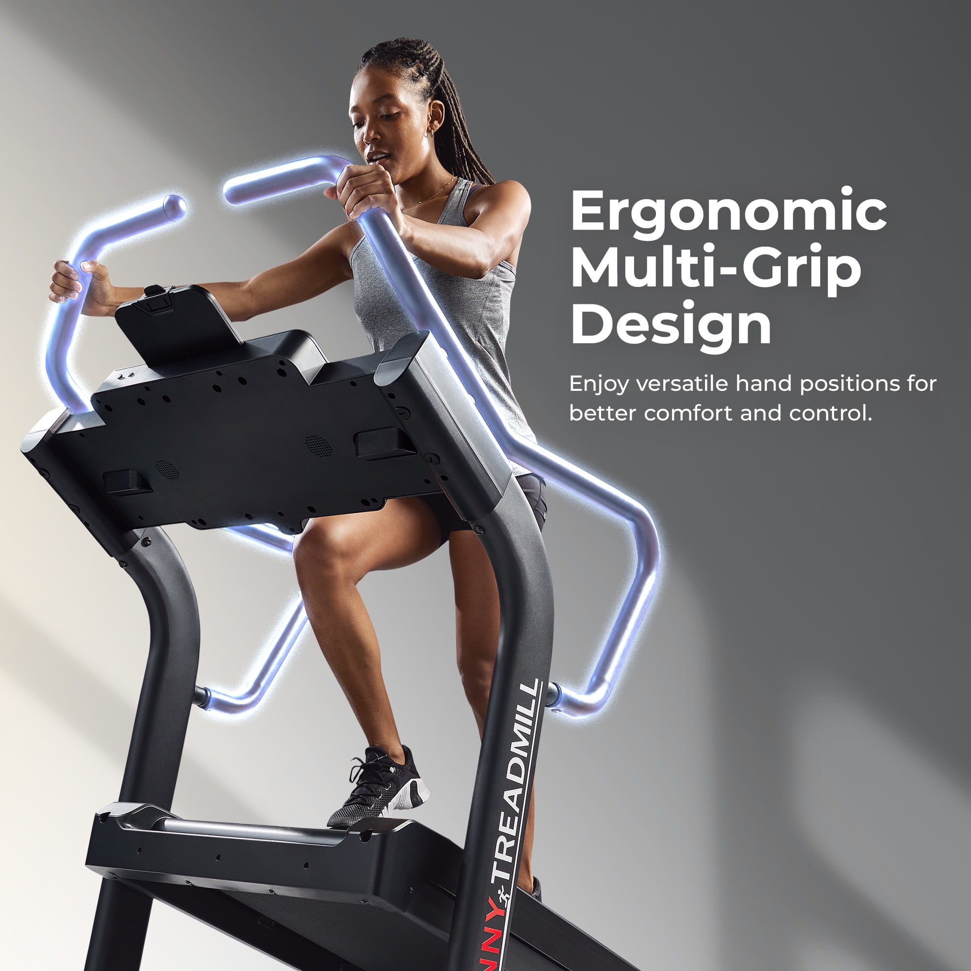 Sunny Health & Fitness Commercial Level Ultimate Incline Decline Treadmill - SF-X7200SMART