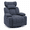 Blue, variant on Leumius 360° Swivel Recliner Chair, Single Recliner with Adjustable Detachable Neck Pillow Ergonomic and Cup Holders, 300lbs Capacity Versatile Lounge Chair for Living Room Bedroom Home Theater