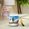 thumbnail image 4 of Orange Lemon Scented Candle - Christmas Holiday - Village – Home Fragrance Candle, 4 of 4