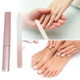 thumbnail image 4 of Unique Bargains 1 Set Nail File Double-sided Glass Manicure Tool Rose Gold Tone, 4 of 5