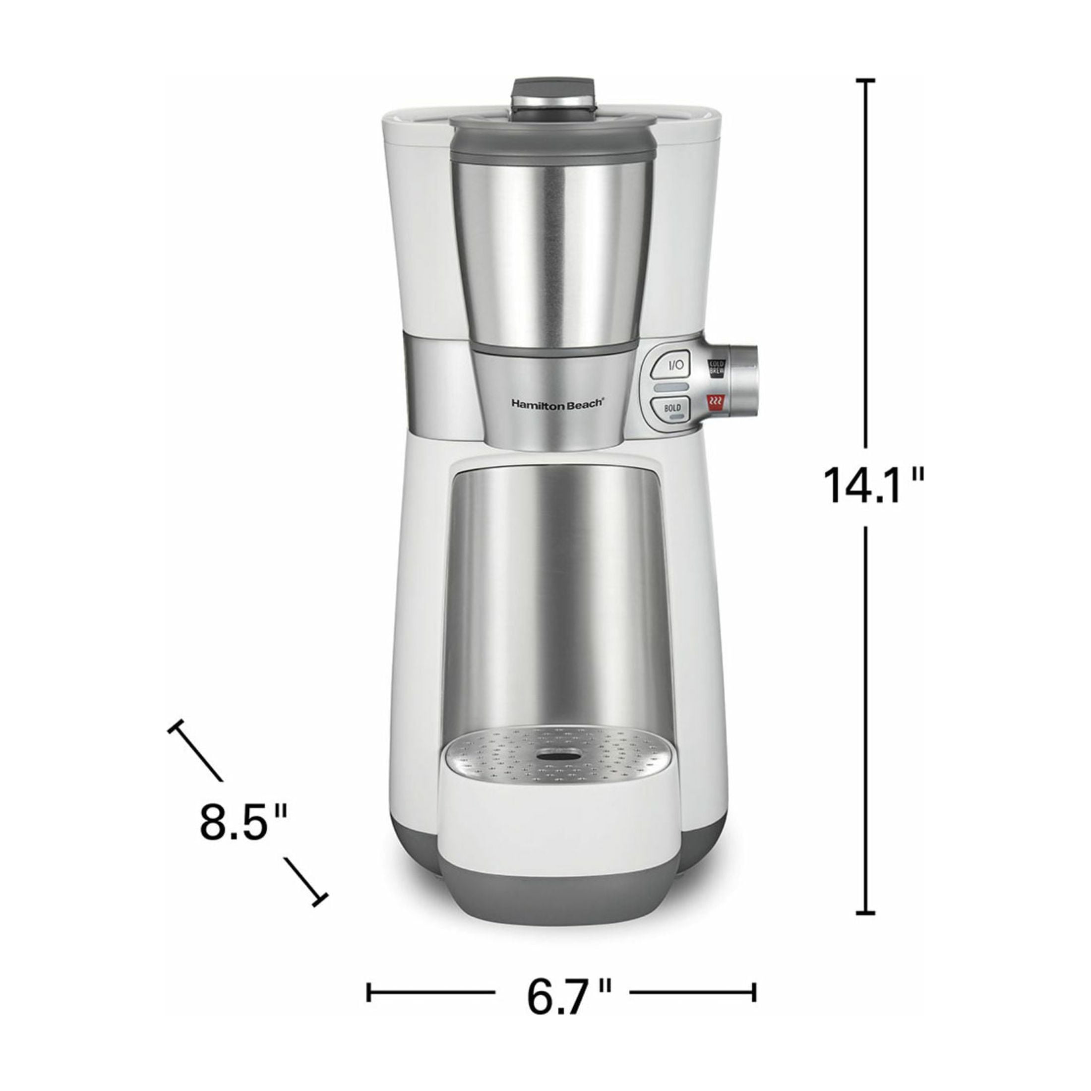 Hamilton beach top iced coffee maker