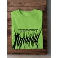 thumbnail image 3 of Rainbow Heavy Metal Style T-Shirt Men -Image by Shutterstock, Male 4X-Large, 3 of 4