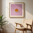 thumbnail image 6 of Orange  Gelatin Dessert - Digital Art Dessert Minimalist Pop Art Pastel Fruit Kitchen Decor Modern Art Unframed Wall Art Print 40 x 40 inches, 6 of 9