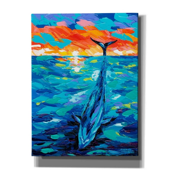 Epic Graffiti 'Ocean Friends II' by Carolee Vitaletti Canvas Wall Art, 18"x26"