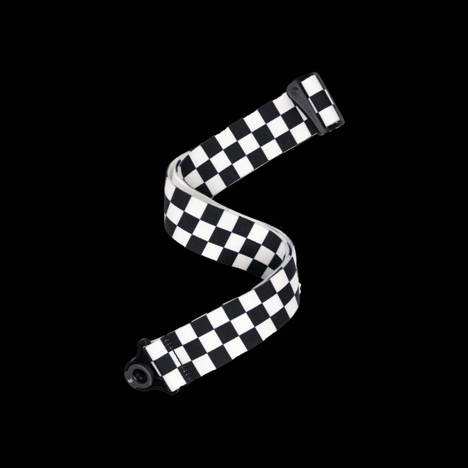 D'Addario Auto Lock Guitar Strap, Skater Checkerboard