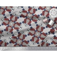 thumbnail image 2 of Soimoi Rayon Fabric Artistic Floral Ethnic Decor Fabric Printed Yard 56 Inch Wide, 2 of 3