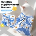 thumbnail image 3 of Changmaius Robe Mignonne pour Chien avec Ensemble en Maille Respirante et Laisse – Tenue d'Été Florale Rose pour Petite Fille Chiots, Boutons-Pression Réglables pour Chihuahua, Yorkie, Chat Princesse Costume de Fête d'Anniversaire, 3 of 7