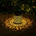thumbnail image 7 of ICQOVD Solar Metal Wall Light,Waterproof Hollow Projection LED Garden Lamp for Fence,Patio,Yard,Porch and Outdoor Landscape Decorations, 7 of 7