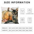 thumbnail image 5 of SHANXI Fall Pillow Covers Decorative Pumpkin Cases Cushion Covers Faux Linen,,Thanksgiving, 20x20in, 5 of 5