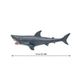 thumbnail image 3 of 16 Inches Large White Shark Simulation Model - Soft Rubber Stuffed Filled Cotton Underwater Creature Ocean Animal Toy - For Educational Play & Decorative Figure, 3 of 6