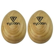 Tycoon Large Wooden Egg Shakers - Pack of 2