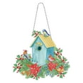thumbnail image 1 of DIY  Painting Garland Craft Snowman Rhinestone Hanging Wreath Set (YH37), 1 of 10