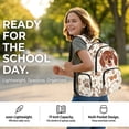 thumbnail image 4 of Yspwyqan Backpack Set for Travel, Cute Dachshund Dog Boys Backpack And Lunch Box Set 17 Inch, Large Capacity Casual Fashion Laptop Backpack for Middle School Ages 8-15, 4 of 7