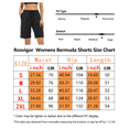 thumbnail image 6 of Rosvigor Womens Bermuda Shorts Golf Shorts High Waisted Workout Shorts Jersey Shorts for Women Loung Walking Athletic with Pockets, 6 of 9