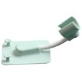 thumbnail image 2 of Kironypik Self-Adhesive Shower Head Bracket 360°Rotatable Showerhead Holder Showering Stand with Hook Towel Support Mount Toilet Green, 2 of 6