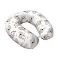thumbnail image 2 of KLL Cartoon Koala Pattern Memory Foam Cervical Neck Pillow Versatile U-Shaped Pillows for Home/Office/Camping/Travelling/Soft Washable Cover, 2 of 8