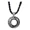 Hare, variant on Men's Vintage Punk Hip Hop 12 Chinese Zodiac Obsidian Lucky Pendant Horoscope Animal Sign Amulet Necklace with Clavicle Chain Dragon