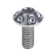 thumbnail image 2 of Tornillo licencia de Fijación Número de Licencia Corrosión Accesorio auto and moto M6x15 Yotijar Tornillo del marco de la matrícula, 2 of 6