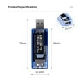 thumbnail image 3 of 30Pcs/Set USB Tester Current Voltage Charger Capacity Tester Volt Current Voltage Meter e Power Detector Battery Test ,Live Data, 3 of 7