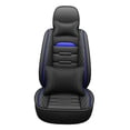 thumbnail image 3 of Zorion Excavator Seat Cover Dustproof PU Leather Breathable Comfortable Replacement Blue, 3 of 9