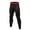 Black Red, variant on Uccdo Boys Mens Compression Tights Gym Yoga Running Base Layer Under Pants Sport Wear
