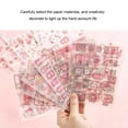 thumbnail image 3 of Cartoon Pattern Sticker Self Adhesive Decoration Stickers Children Album Notepad Stationery Scrapbooking School Student Stationery Decorative Strawberry, 3 of 9