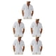 thumbnail image 2 of Camisa con botones para hombres Qarigey Estilo casual Verano Playa Blanco XXL, 2 of 6