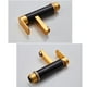 thumbnail image 3 of Grifos para lavabo Grifos para grifos Grifo espacial de aluminio negro Grifo para lavabo sobre encimera Grifo para lavabo, 3 of 4