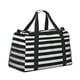 thumbnail image 2 of Balery Black And White Stripes Bolsa de Gimnasio para Mujeres, Bolsa de Viaje con Bolsillo Húmedo, Bolsa de Fin de Semana para Mujeres, Bolsa de Viaje Resistente al Agua, 2 of 7