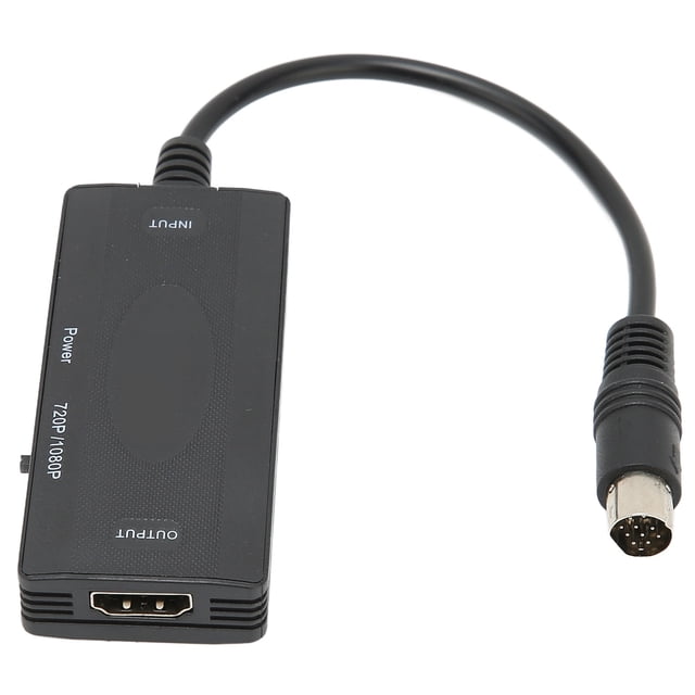 SS Converter Connectto HDTV,Consola de Juegos Converter Drive S Sto Adaptador de Interfaz Multimedia HD Convertidor de Interfaz Multimedia HD Mano de Obra Superior