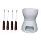 thumbnail image 4 of Olla para fondue de chocolate Macarena Taza de fondue de chocolate, 4 of 8