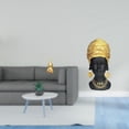 thumbnail image 2 of Escultura de tortuga marina,Estatua de calabaza de latón de 7 cm para escritorio,adorno Feng Shui,Figura de calabaza de cobre,decoración Feng Shui,Estatua de mujer africana,Estatua de mujer, 2 of 8