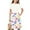 Multicolor a2, variant on Spazoro Kids Girls A Line Dresses, Butterfly Print Short Sleeve New Style Stretchy Wrinkle Princess Dress for Child Girls Pink Size 4 T