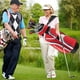 Les Femmes des Clubs de Golf Complets Set 10 Pièces Comprend Pilote en Alliage Rouge – image 2 sur 10
