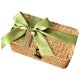 thumbnail image 1 of Cesta tejida estilo pastoral, cesta de almacenamiento, caja tejida a mano, cesta para envolver regalos de fiesta, 1 of 7