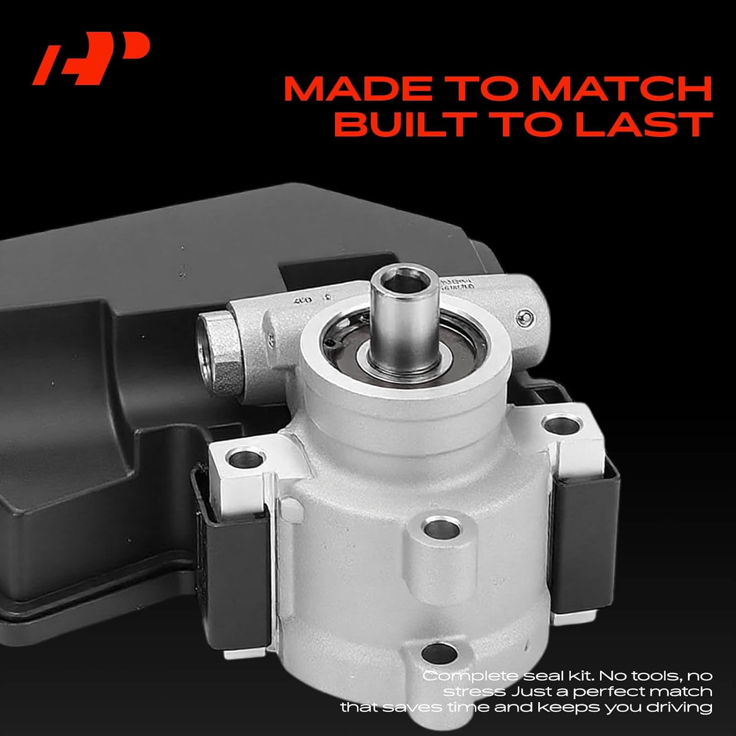 A-Premium Power Steering Pump with Reservoir Replacement for Jeep Grand Cherokee 1994-1998 Dodge Dakota 1991
