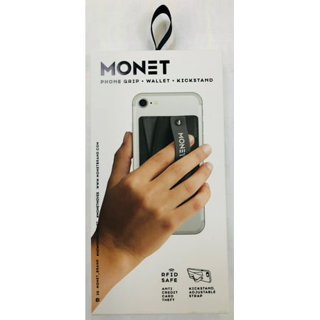 Monet Phone Grip With Expanding Stand & Slim Wallet , Red
