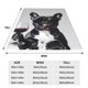 thumbnail image 3 of Fotbe Cool French Bulldog Wine Manta de Franela Acolchonada con Estampado, Súper Suave y Esponjosa, Extra Grande para Sofá, Cama, Uso Todo el Año-40"x30", 3 of 7