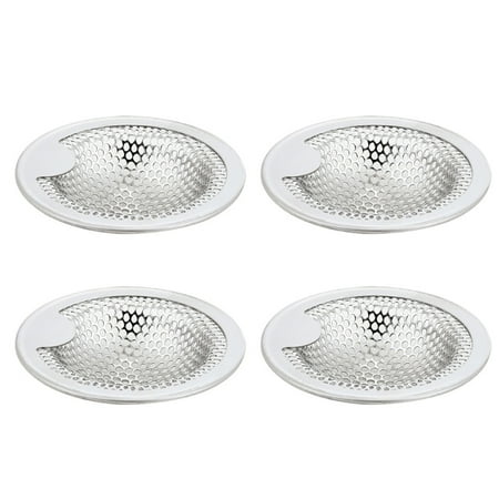 

4 Pcs Anti-clogging Kitchen Sink Drain Mesh Bathroom Fine Mesh Hair Catcher