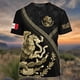 thumbnail image 3 of Camiseta De Hombre Con Estampado De Bandera Mexicana 3D Patrón De Moda Gran Tamaño De Manga Corta Casual O-Cuello Callejera, 3 of 4
