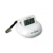 Sonic Shaker SBP100 Portable Loud Vibrating Alarm Clock - White