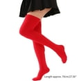 thumbnail image 3 of Over the Knee High Socks,Cosplay Thigh High Stockings Colorful Long Boot Stockings Thigh High Socks, 3 of 6