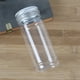thumbnail image 3 of Inteprter Botella recargable Mason Jar contenedor de viaje de plástico transparente soporte de almacenamiento enlatado organizador de galletas Almacenamiento y organización del hogar, 3 of 6